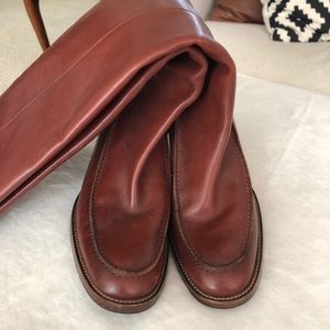 NWOT Vintage RL Tall Leather Boots